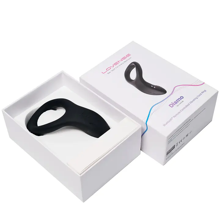 Смарт кільце-насадка на член Lovense Diamo Cock Ring - Master