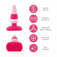 Анальна пробка FeelzToys - Plugz Butt Plug Colors Nr. 2 - Master