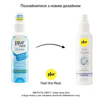 Очищувальний спрей pjur med CLEAN 100 мл для ніжної шкіри та іграшок, антибактеріальний - Master