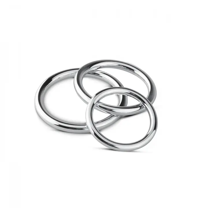Набір ерекційних кілець Sinner Gear Unbendable – Cock/Ball Ring&Glans Ring Set - Master