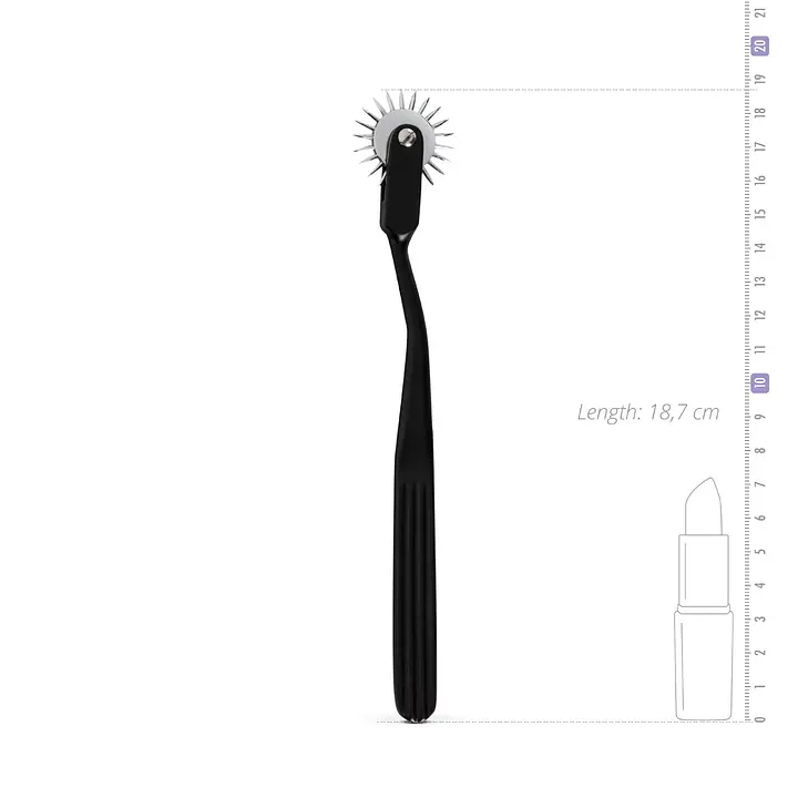 Колесо Вартенберга голчасте Sinner Gear Unbendable – Pinwheel 1-Wheel Black - Master