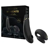 Преміальний подарунковий набір Golden Moments: Womanizer Premium та We-Vibe Chorus Black - Master