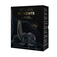 Преміальний подарунковий набір Golden Moments: Womanizer Premium та We-Vibe Chorus Black - Master