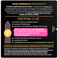 Презервативи SKYN Cocktail Club 3 шт, смаки Pina Colada, Cherry Sunrise та Passion Daiquiri - Master