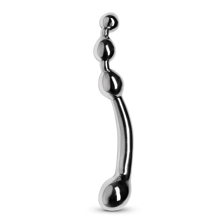 Анально-вагінальний стимулятор Sinner Gear Unbendable – Multi-Stim Pleasure Wand Metal Anal Dildo - Master