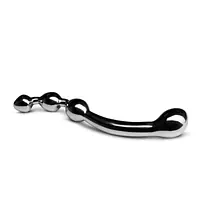 Анально-вагінальний стимулятор Sinner Gear Unbendable – Multi-Stim Pleasure Wand Metal Anal Dildo - Master