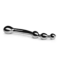 Анально-вагінальний стимулятор Sinner Gear Unbendable – Multi-Stim Pleasure Wand Metal Anal Dildo - Master