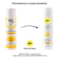 Силіконова змазка pjur MED Soft glide 100 мл з олією жожоба для дуже сухої та чутливої шкіри - Master