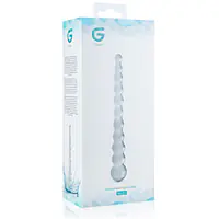 Скляний дилдо у вигляді намистин Gildo Glass Dildo No. 20 - Master