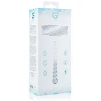Скляний дилдо у вигляді намистин Gildo Glass Dildo No. 20 - Master