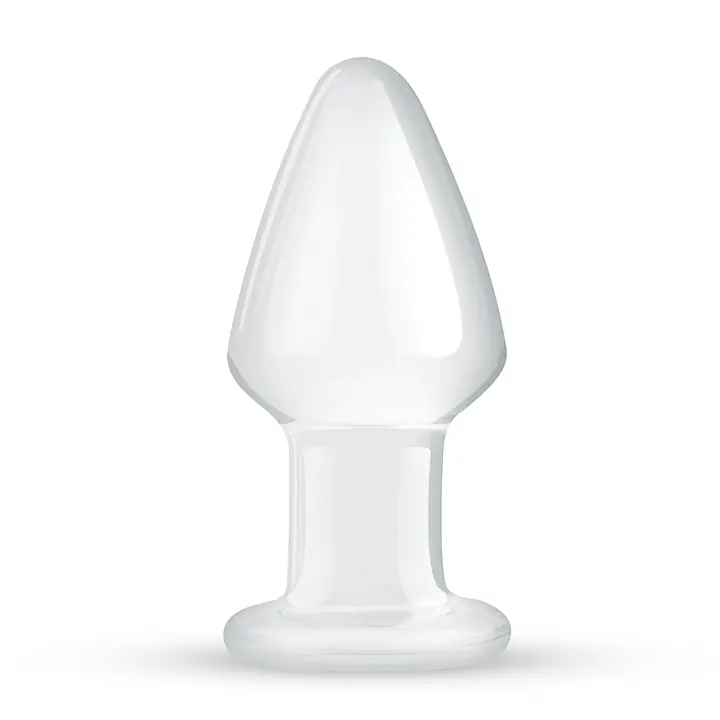Скляна анальна пробка Gildo Glass Buttplug No. 25 - Master