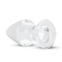 Скляна анальна пробка Gildo Glass Buttplug No. 25 - Master