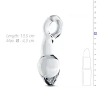 Скляний стимулятор простати Gildo Glass Prostate Plug No. 13 - Master