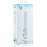 Скляний дилдо у вигляді намистин Gildo Glass Dildo No. 19 - Master