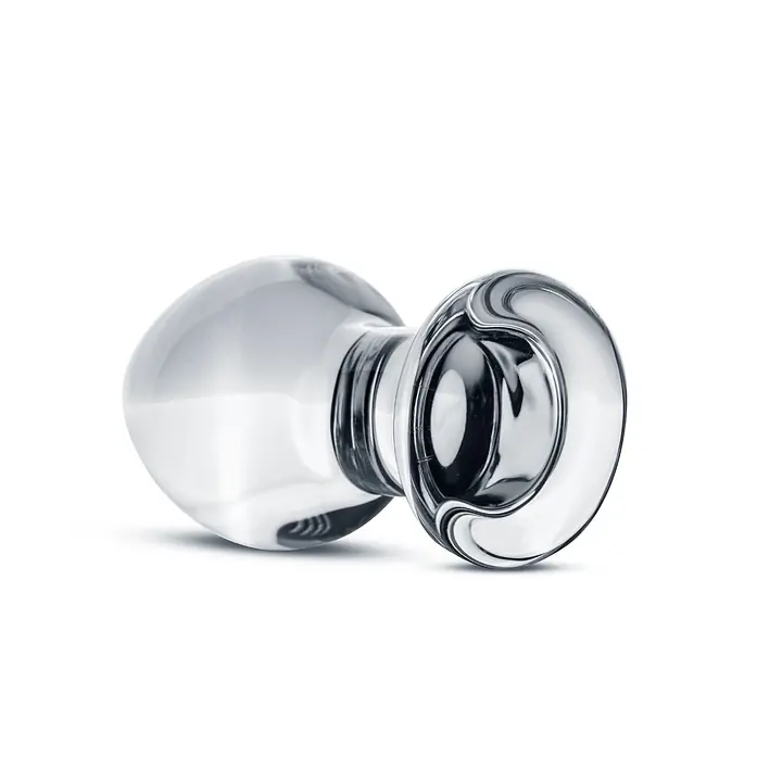 Скляна анальна пробка Gildo Glass Buttplug No. 26 - Master