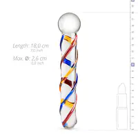 Скляний дилдо Gildo Glass Dildo No. 10 - Master