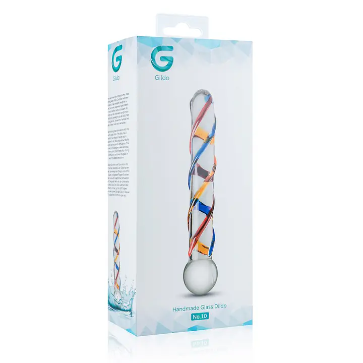 Скляний дилдо Gildo Glass Dildo No. 10 - Master
