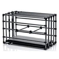 Міцна розбірна клітка для покарань Kennel Adjustable Bondage Cage - Master