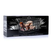 Міцна розбірна клітка для покарань Kennel Adjustable Bondage Cage - Master