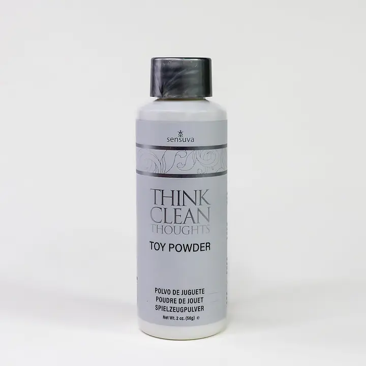 Пудра для догляду за іграшками Sensuva Think Clean Thoughts Toy Powder (56 г) - Master