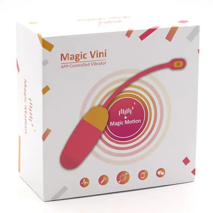 Смарт-віброяйце Magic Motion Vini Orange, керування зі смартфона - Master
