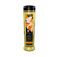 Масажна олія Shunga Stimulation  – Peach (240 мл)  натуральна зволожувальна - Master