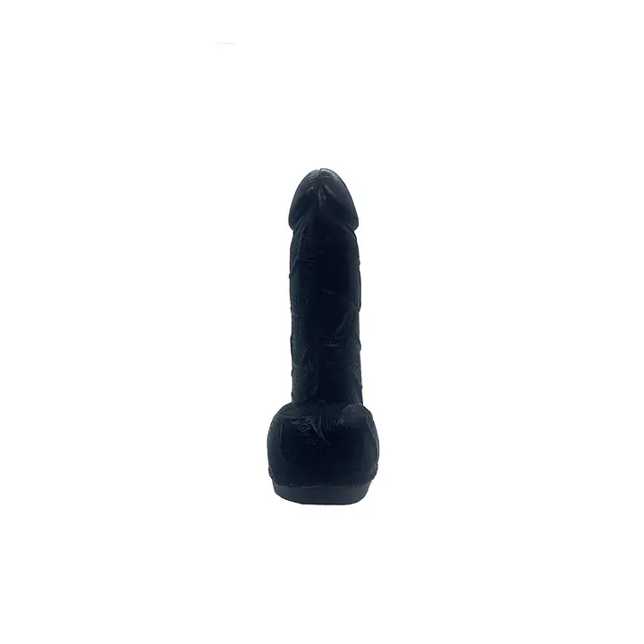 Крафтове мило-член із присоскою Чистий Кайф Black size S натуральне - Master