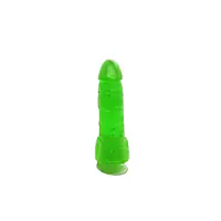 Крафтове мило-член із присоскою Чистий Кайф Green size S натуральне - Master