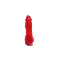 Крафтове мило-член із присоскою Чистий Кайф Red size S натуральне - Master