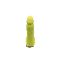 Крафтове мило-член із присоскою Чистий Кайф Yellow size S натуральне - Master