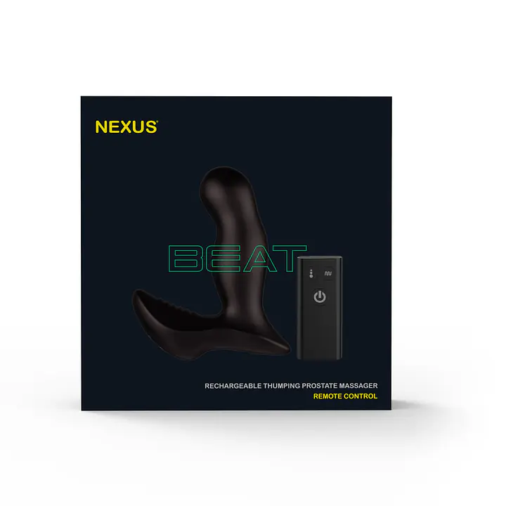 Масажер простати Nexus Beat з пульсівною перлиною і вібрацією - Master