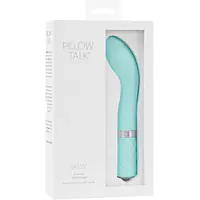 Розкішний вібратор Pillow Talk - Sassy Teal з кристалом Сваровські для точки G, подарункова упаковка - Master