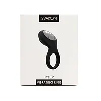 Ерекційне кільце з вібрацією Svakom Tyler Black - Master