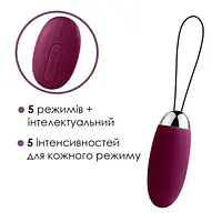 Віброяйце з пультом керування Svakom Elva Violet - Master