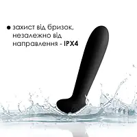 Анальна пробка з вібрацією та підігрівом, пульт ДК Svakom Primo Black - Master