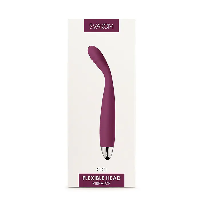 Тонкий вібратор точки G Svakom Cici Violet - Master