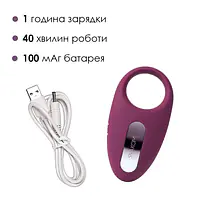 Ерекційне кільце з вібрацією та пультом ДК Svakom Winni Violet - Master