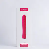 Вібратор із підігрівом Svakom Anya Plum Red - Master
