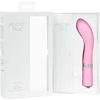 Розкішний вібратор Pillow Talk - Sassy Pink з кристалом Сваровські для точки G, подарункова упаковка - Master