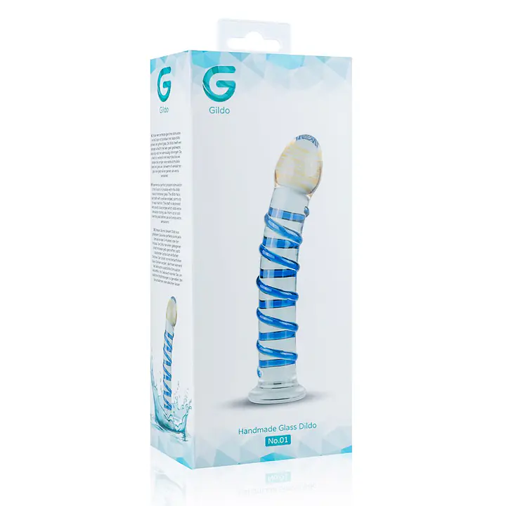 Скляний дилдо Gildo Glass Dildo No.1 - Master