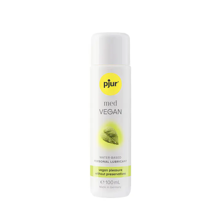 Лубрикант на водній основі pjur MED Vegan glide 100 мл — тільки веганські інгредієнти - Master
