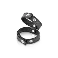 Подвійне ерекційне кільце з обхватом для мошонки Fetish Tentation Double Сockring - Master