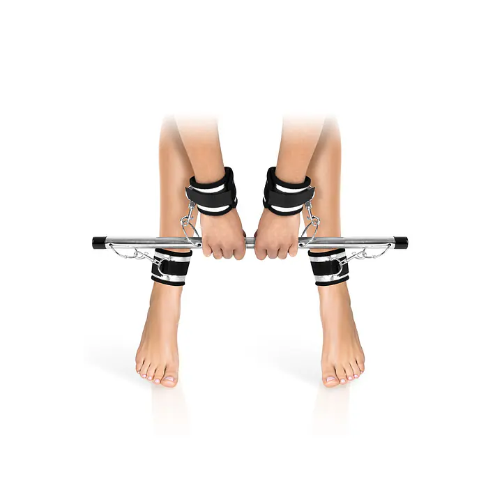Фіксатор для рук і ніг Fetish Tentation Submission bar with 4 cuffs - Master