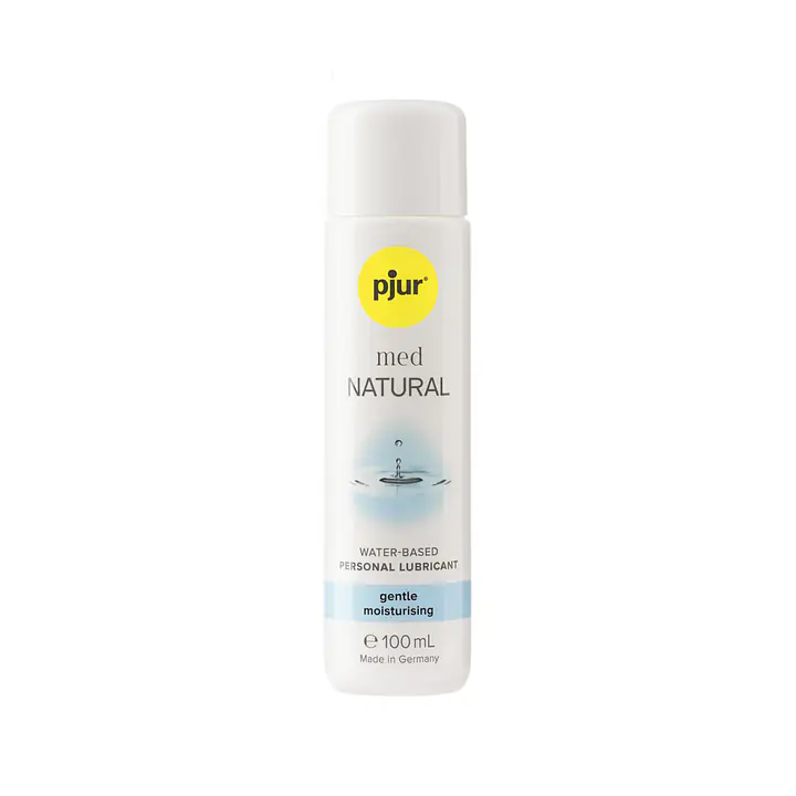 Лубрикант на водній основі pjur MED Natural glide 100 мл спеціально для сухої та чутливої ​​шкіри - Master