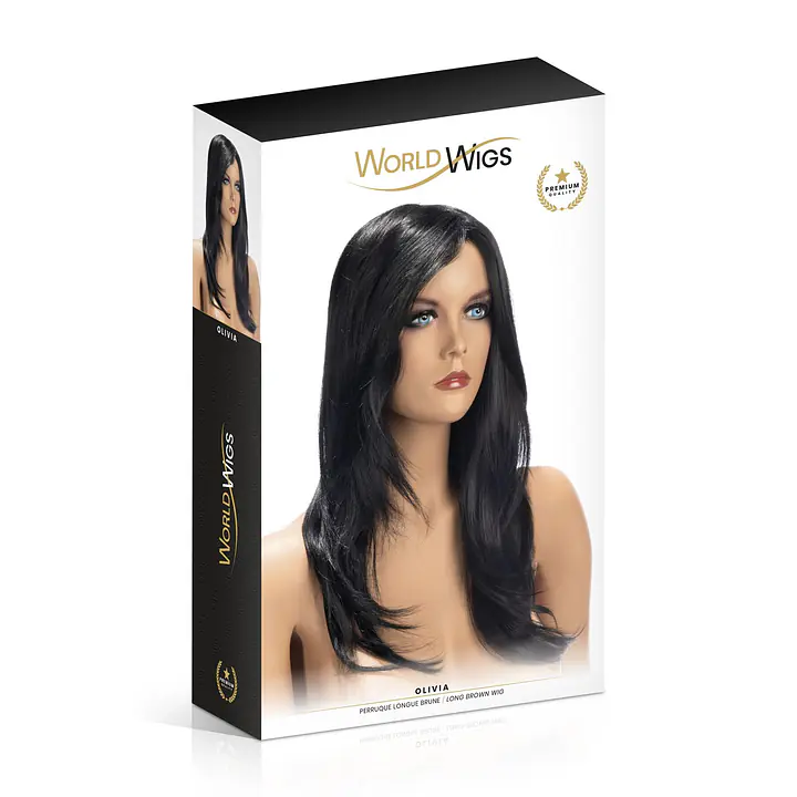 Перука World Wigs OLIVIA LONG BROWN - Master