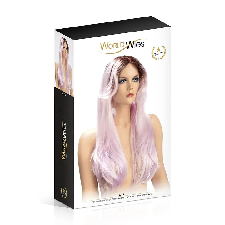 Перука World Wigs AYA LONG TWO-TONE MAUVE - Master