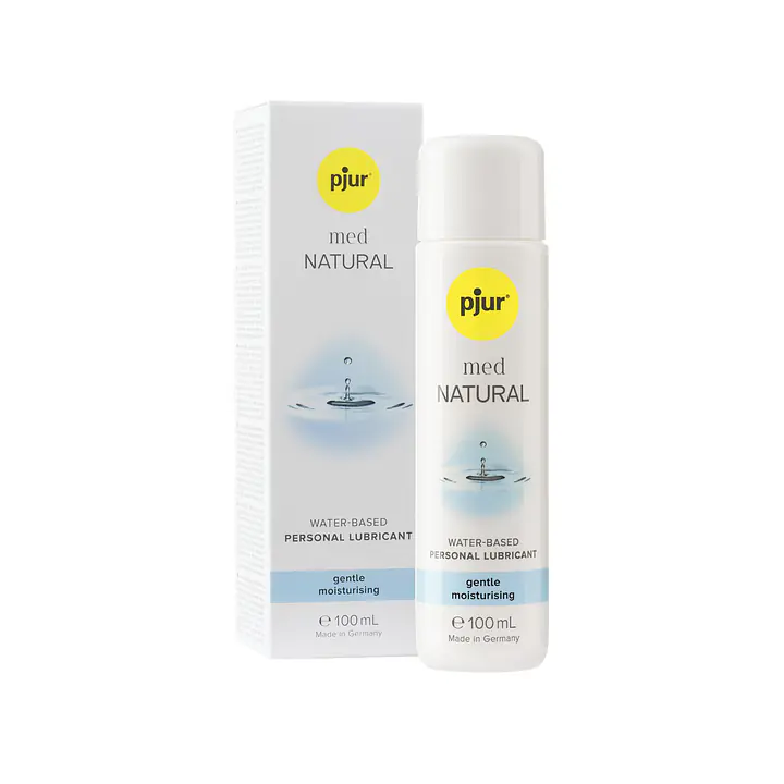 Лубрикант на водній основі pjur MED Natural glide 100 мл спеціально для сухої та чутливої ​​шкіри - Master