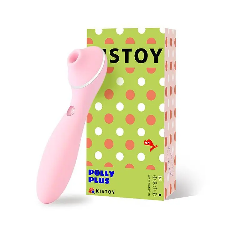Вакуумний вібратор KISTOY Polly Plus Pink - Master