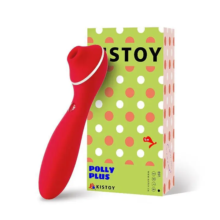 Вакуумний вібратор KISTOY Polly Plus Red - Master