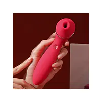 Вакуумний вібратор KISTOY Polly Plus Red - Master